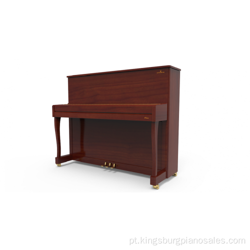 Piano equipado com tampo vertical